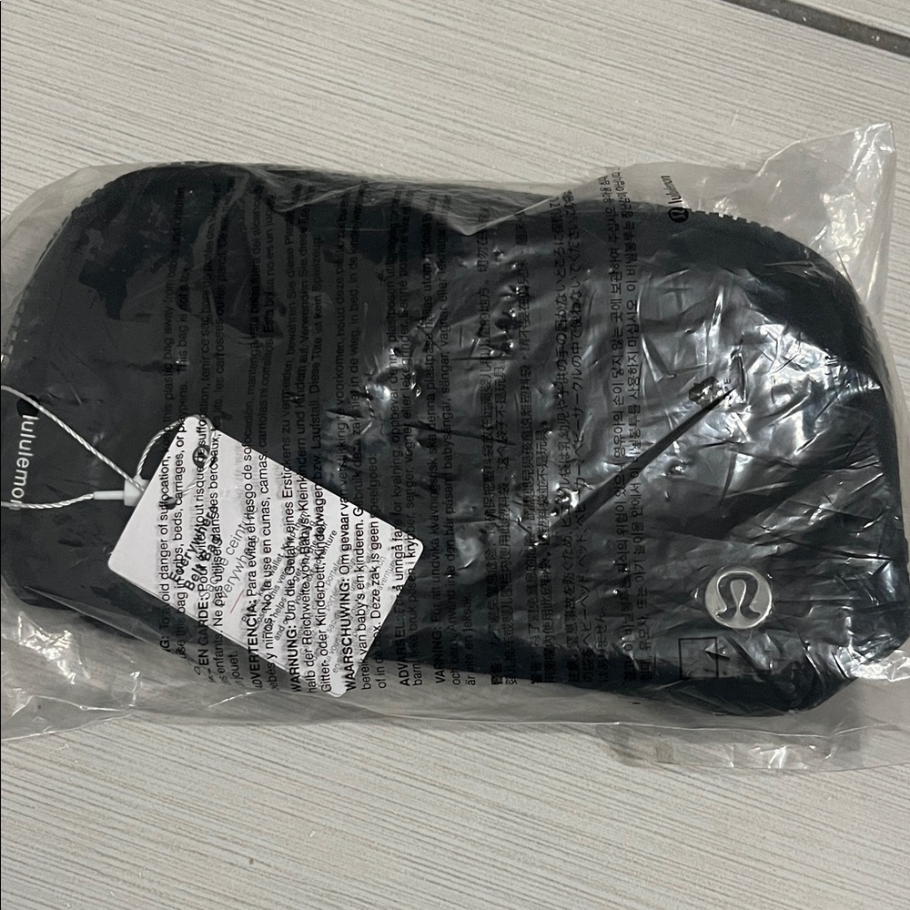 Lululemon Black Zip Pouch